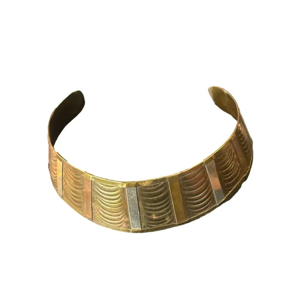 Women’s Brass choker/collar - Picture 1 of 3